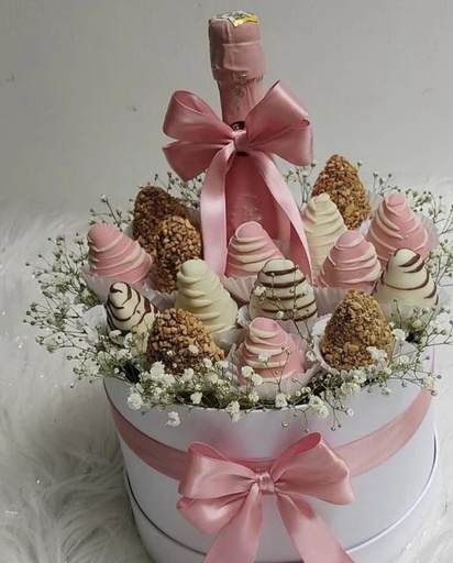 Fresas con chocolate 