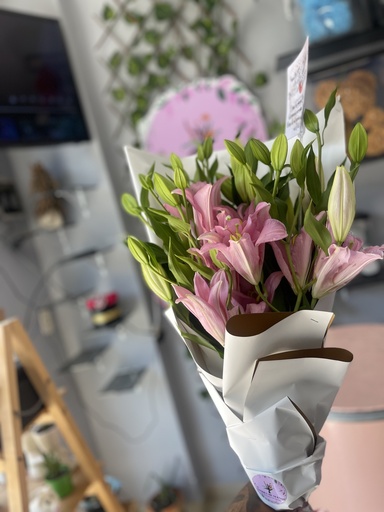 Bouquet en lirios 